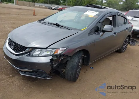 2013 Honda Civic Ex из США, поврежденный, VIN 19XFB2F81DE008148